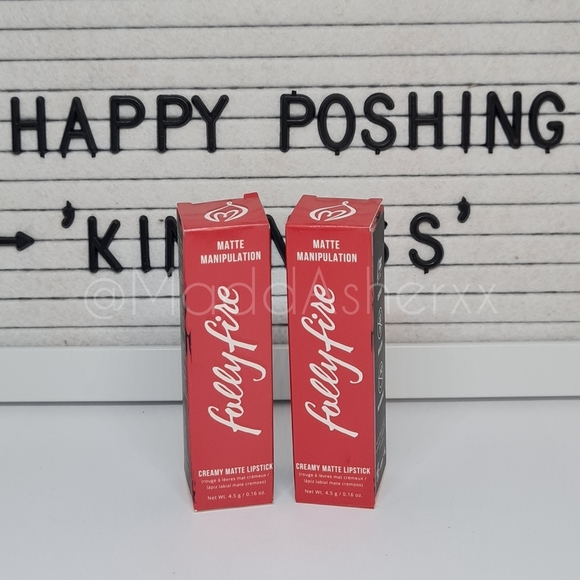 Folly Fire Other - Folly Fire: Lipstick Bundle ×2 | Full House & Sunset Blvd -BNIB!!